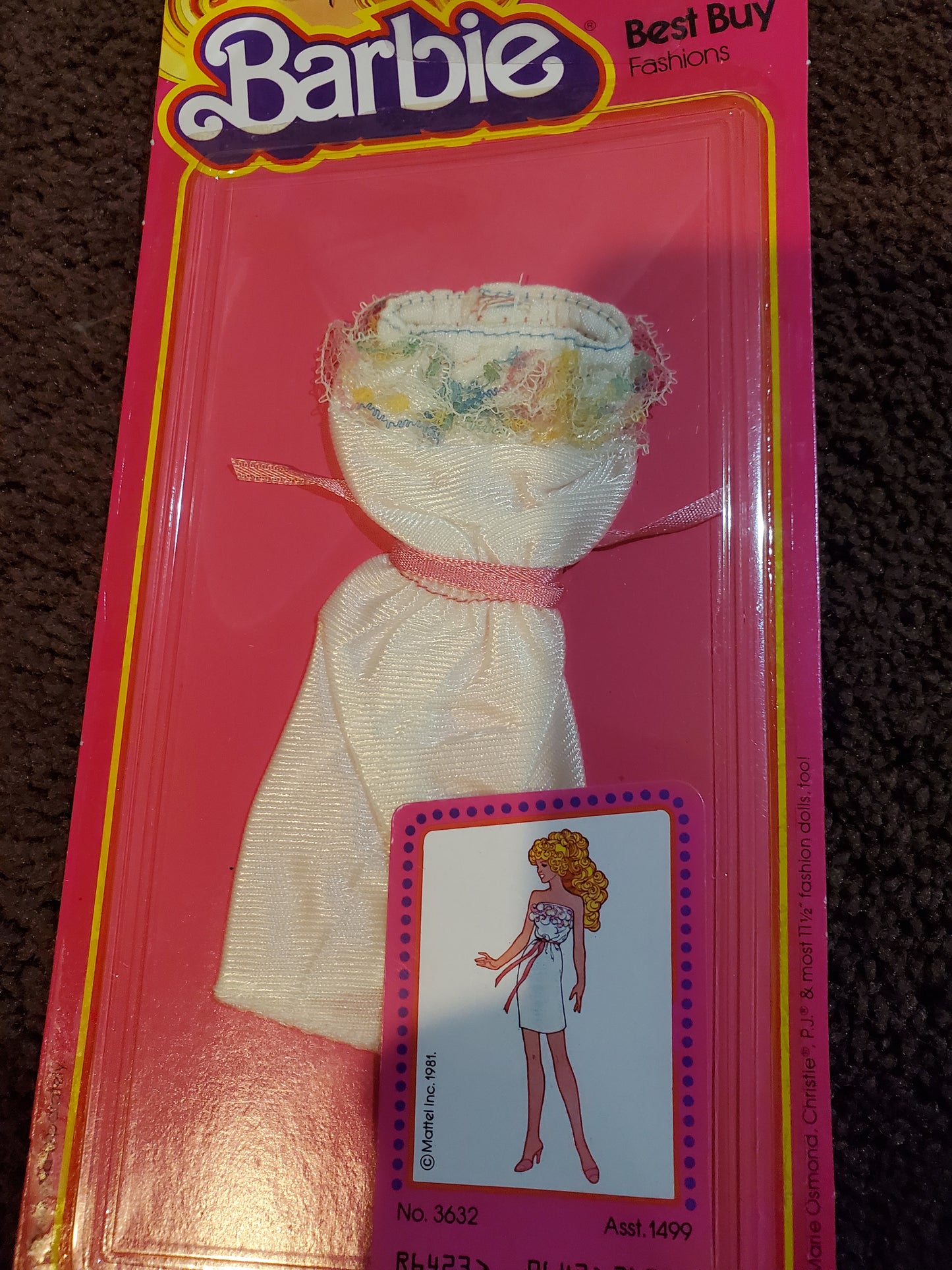 Best Buy Fashions - Barbie Fashion - #3632 - Mint on card - 1980