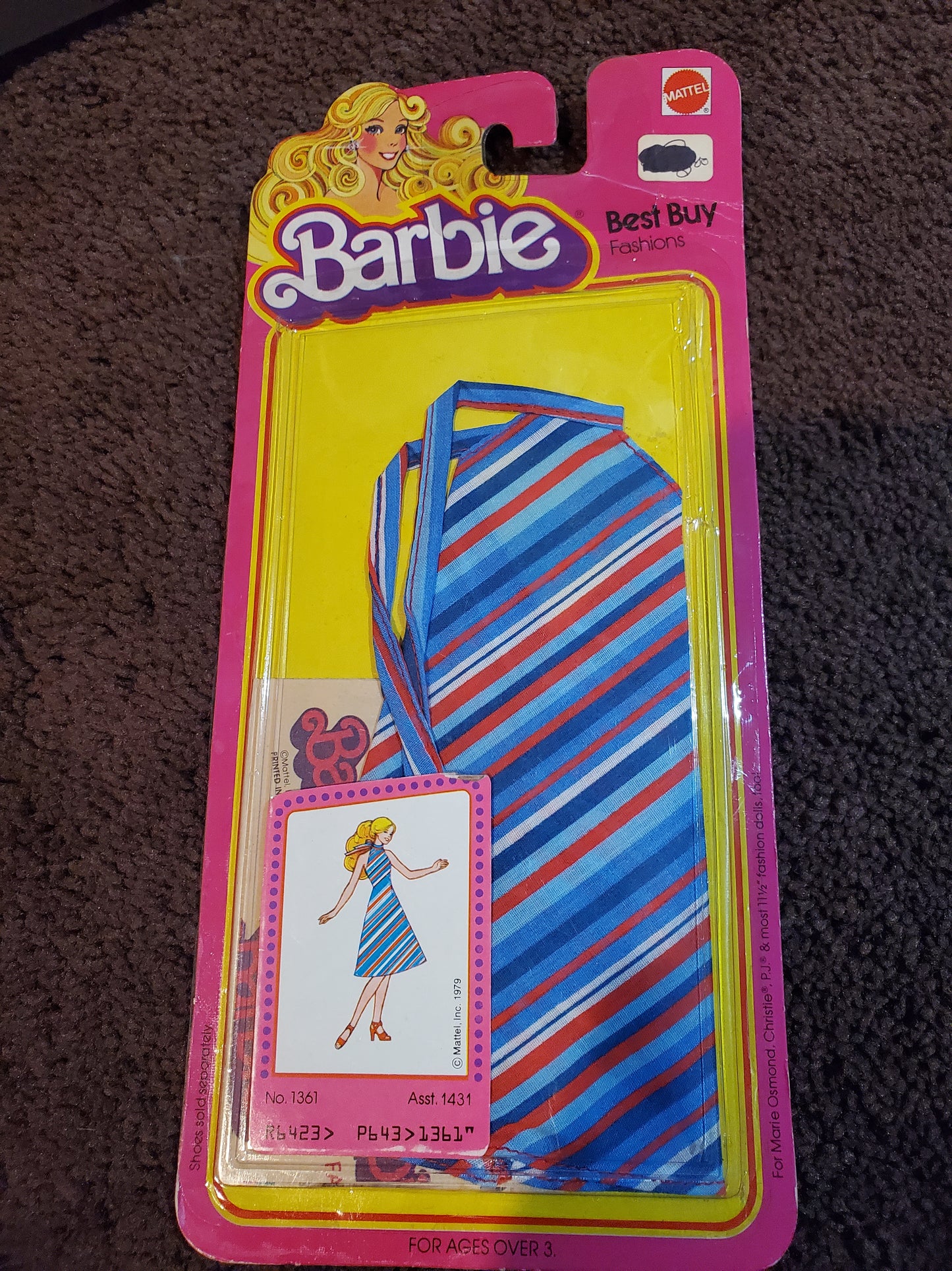 Best Buy Fashions - Barbie Fashion - #1361 - Mint on card - 1978