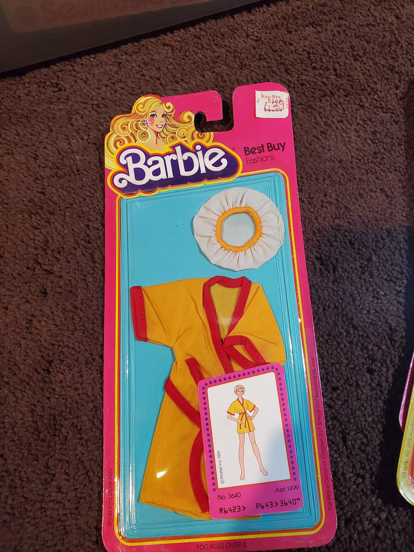 Best Buy Fashions - Barbie Fashion - #3640 - Mint on card - 1978