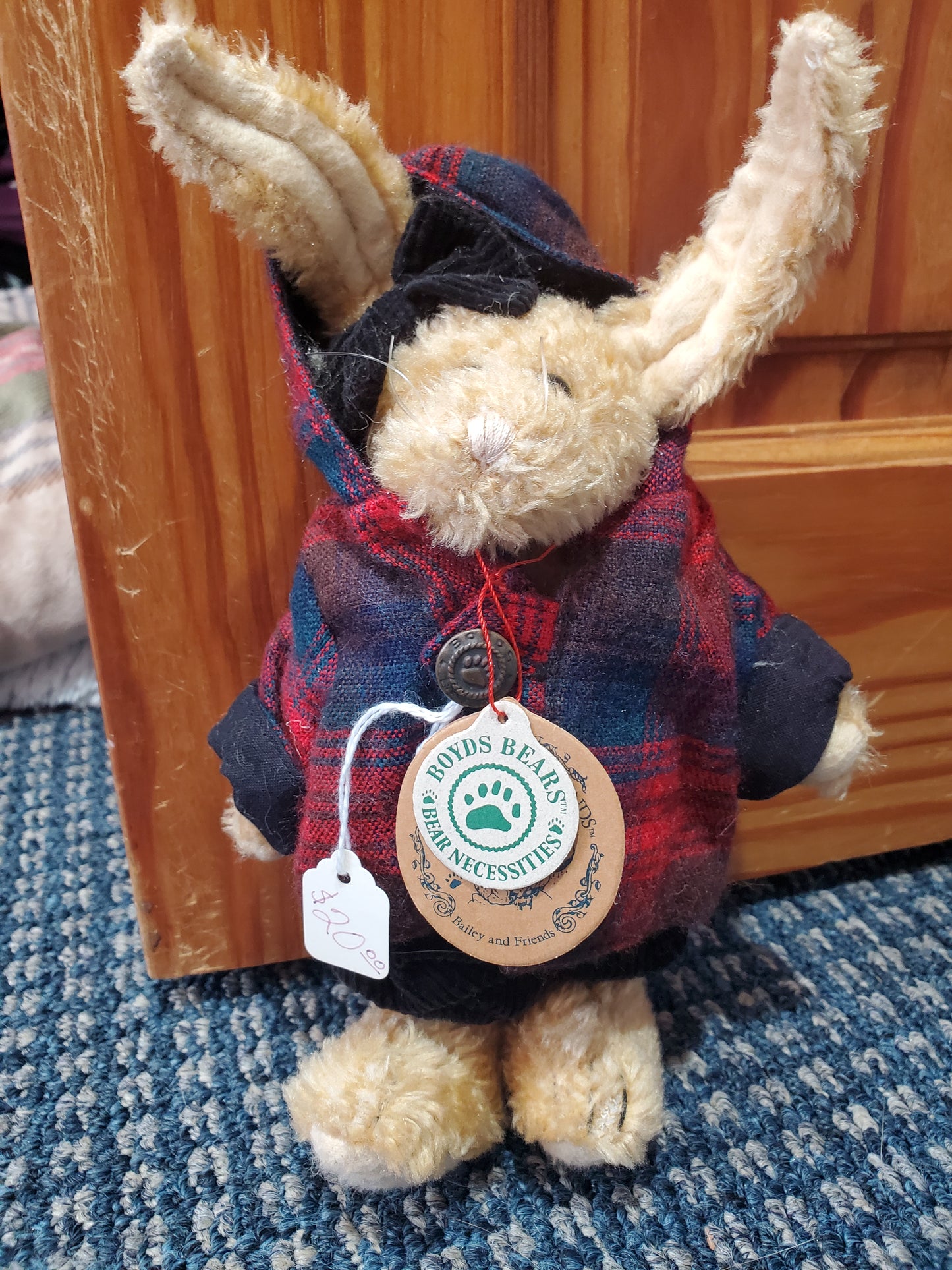 Boyds Emily Plush Rabbit 8.5" 1997