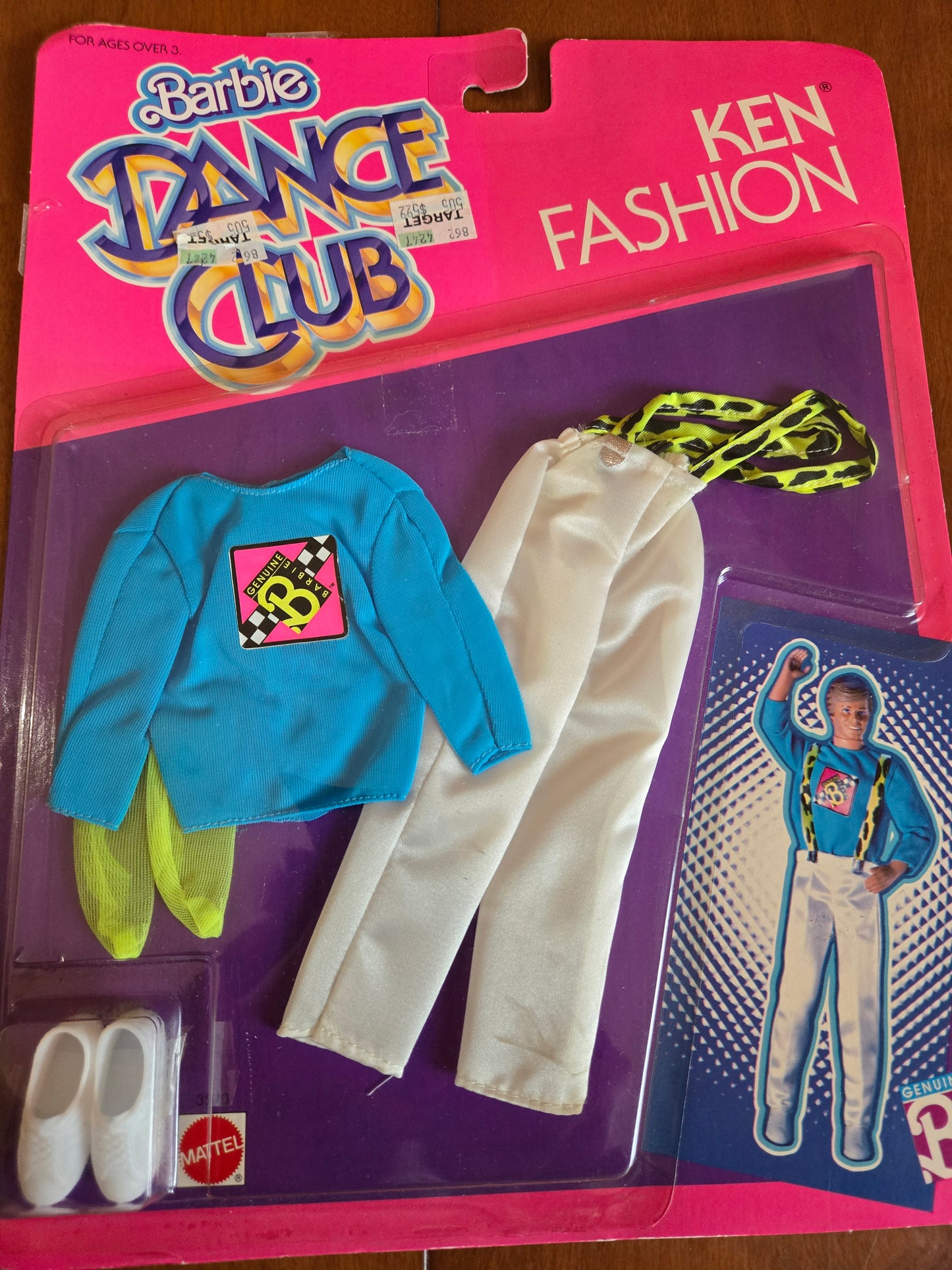 Dance Club - Barbie Ken Fashion - Mint on card - 1989