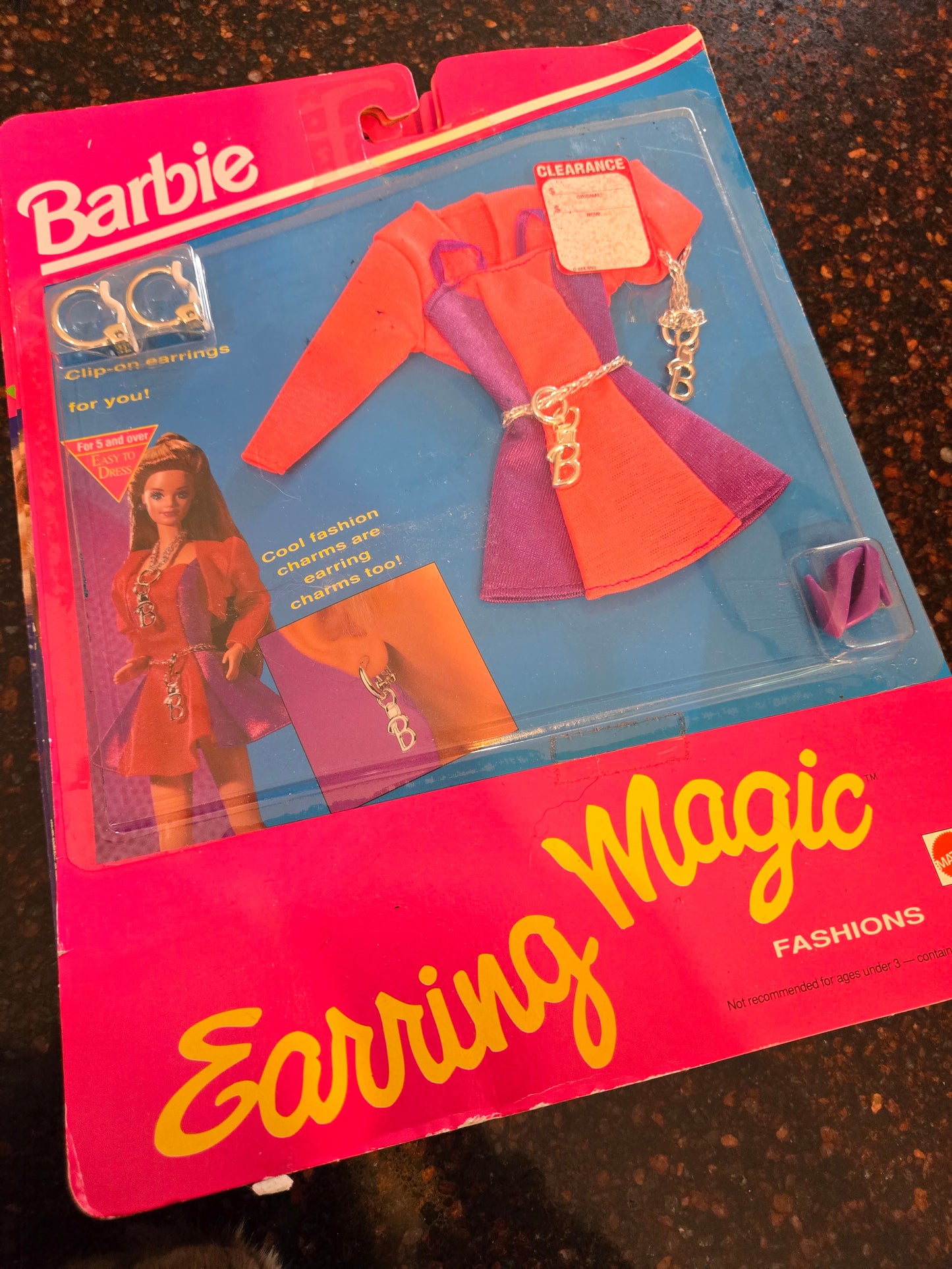 Earring Magic - Barbie Fashion - #4526 Mint on card - 1992