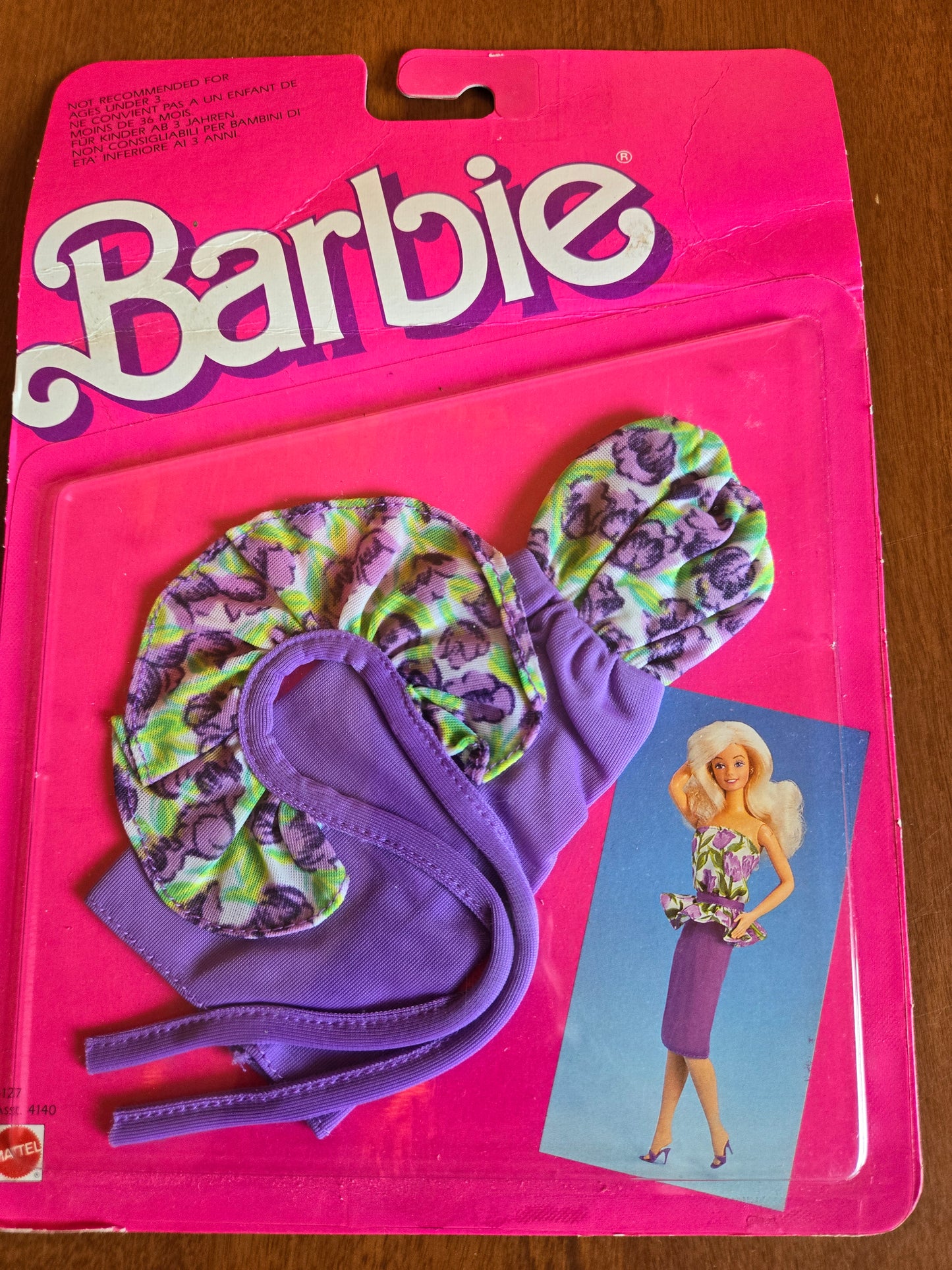 Pretty Choices - Barbie Fashion - #4140 European Version Mint on card - 1987