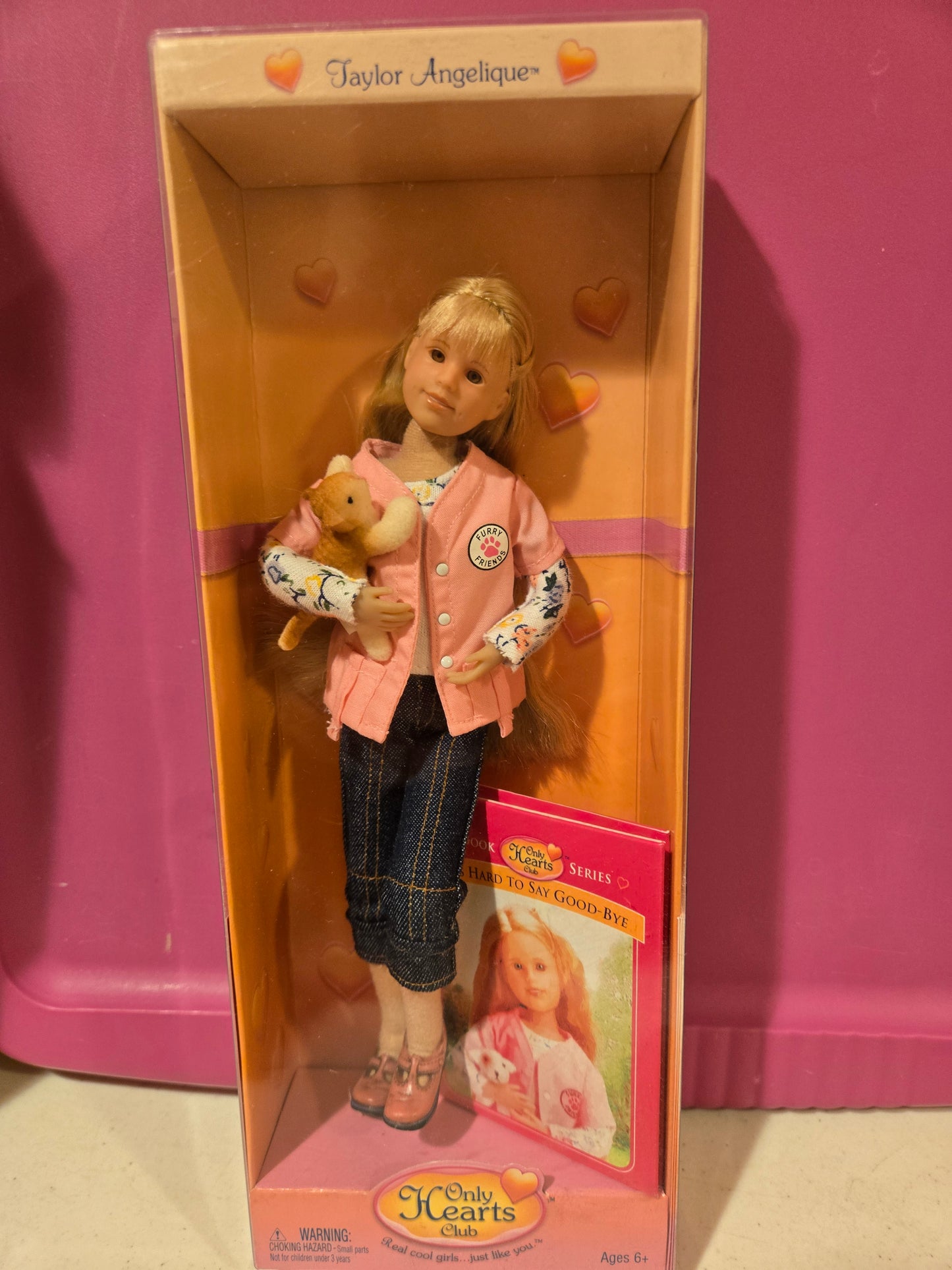 Only Hearts Club Doll - Taylor Angelique- with pet Mint in Box