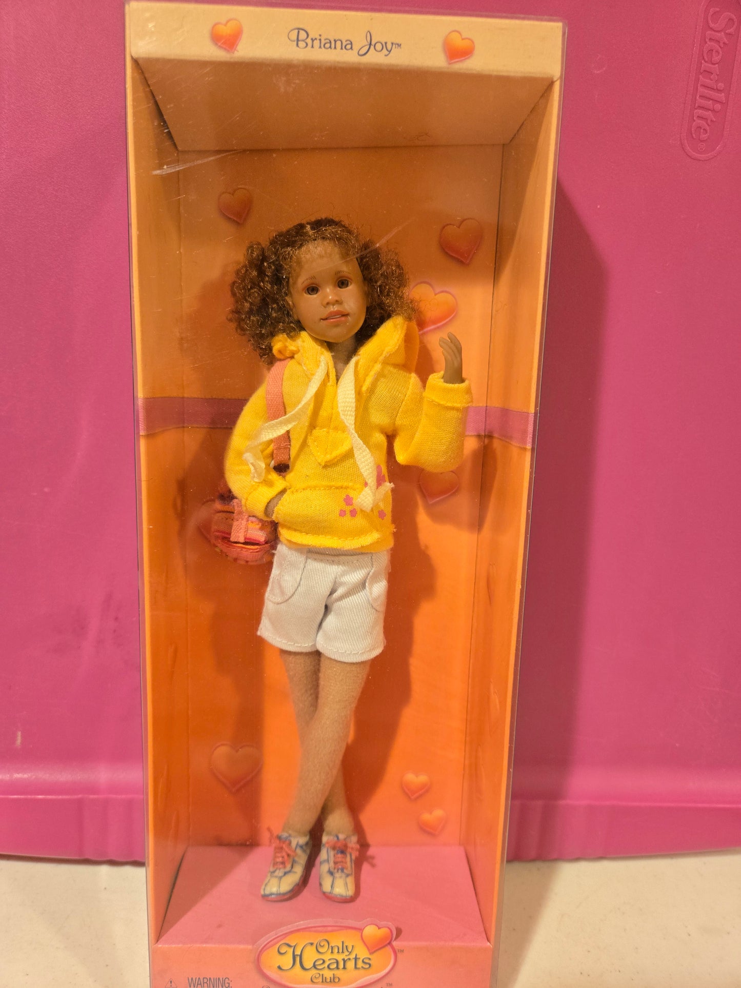 Only Hearts Club Doll - Briana Joy - yellow hoodie - Mint in Box