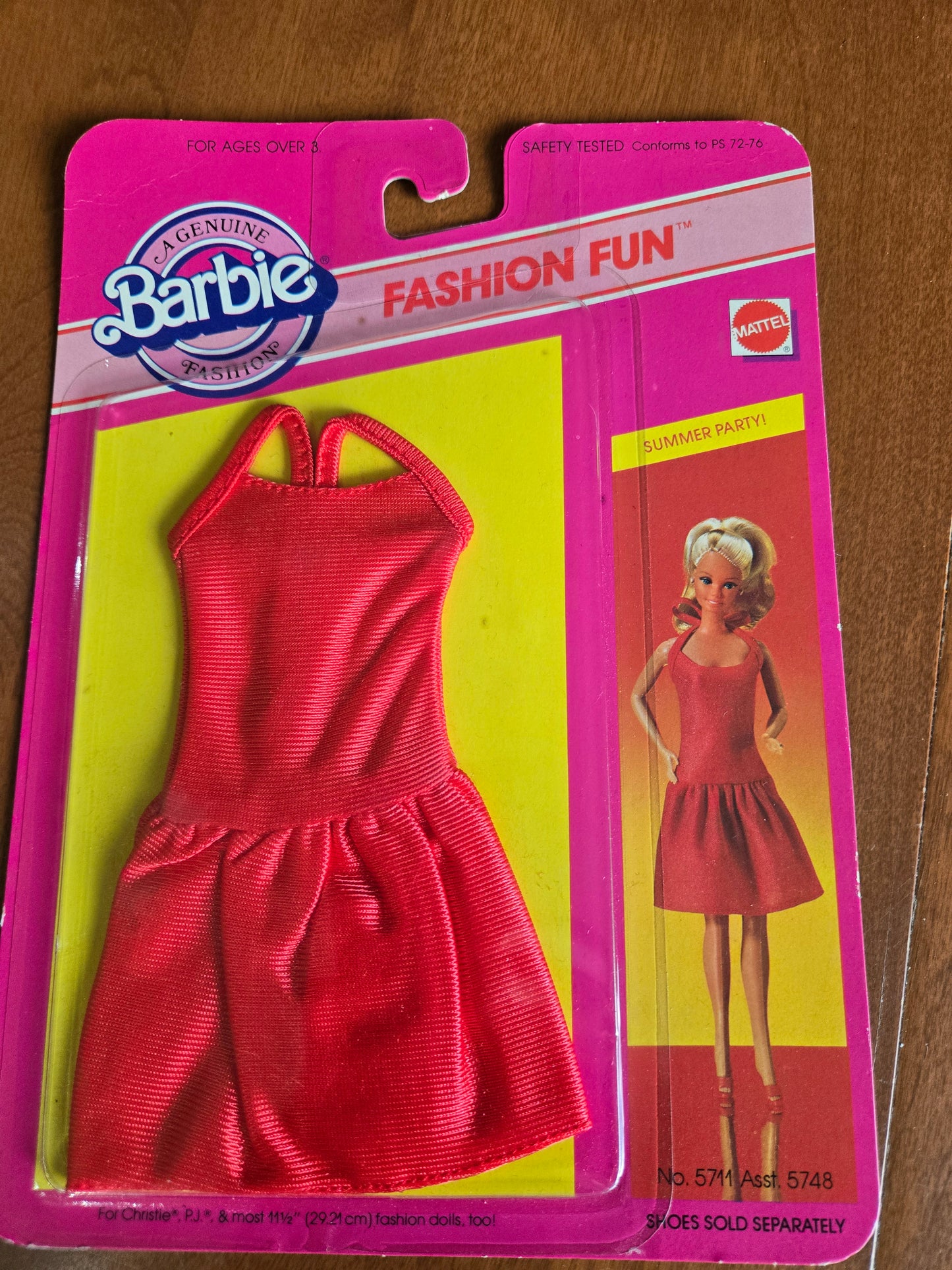 Fashion Fun - Barbie Fashion - Summer Party #5711 - Mint on card - 1982