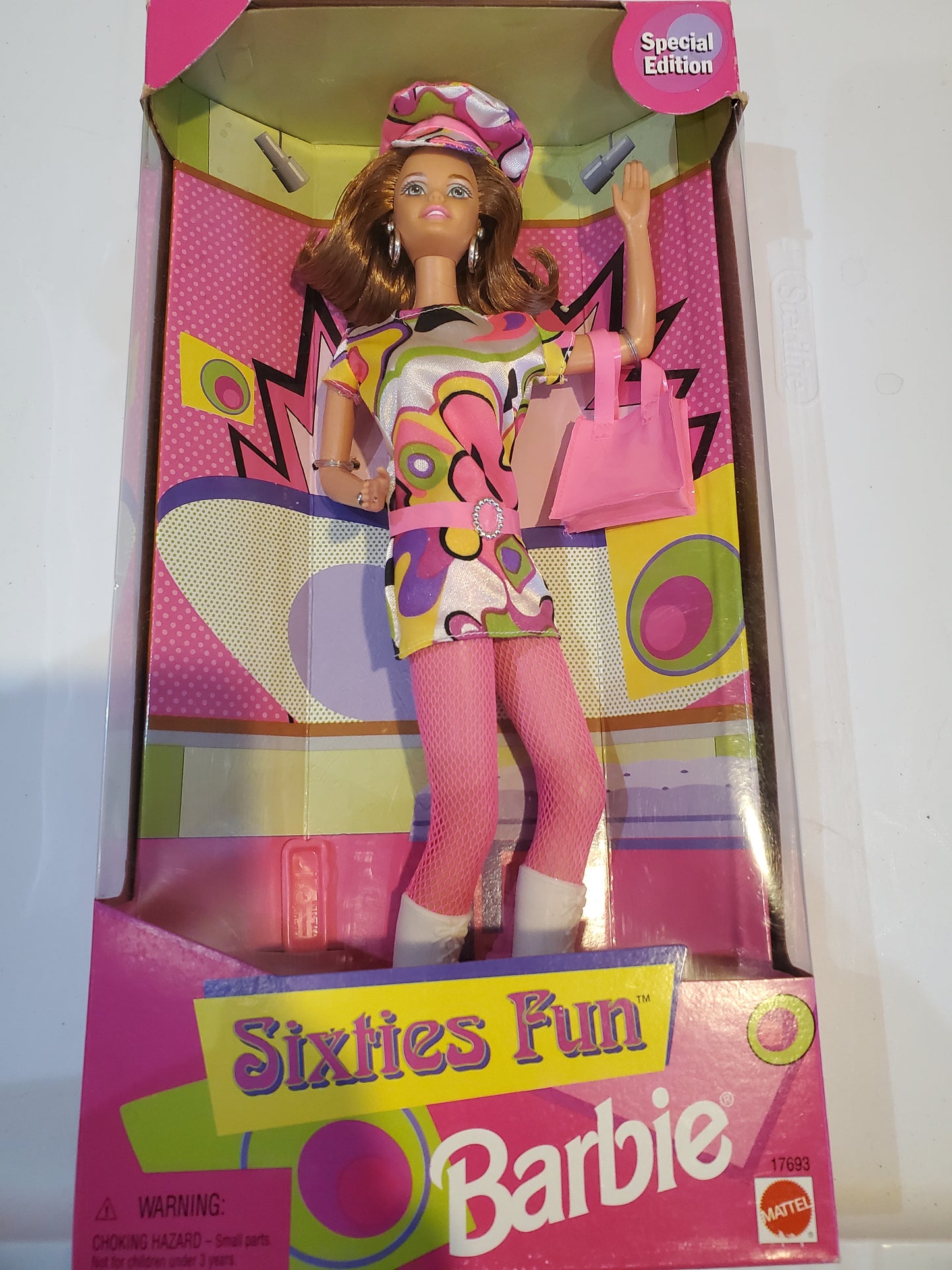 Sixties Fun Barbie Doll Redhead Mint in Box - 1997
