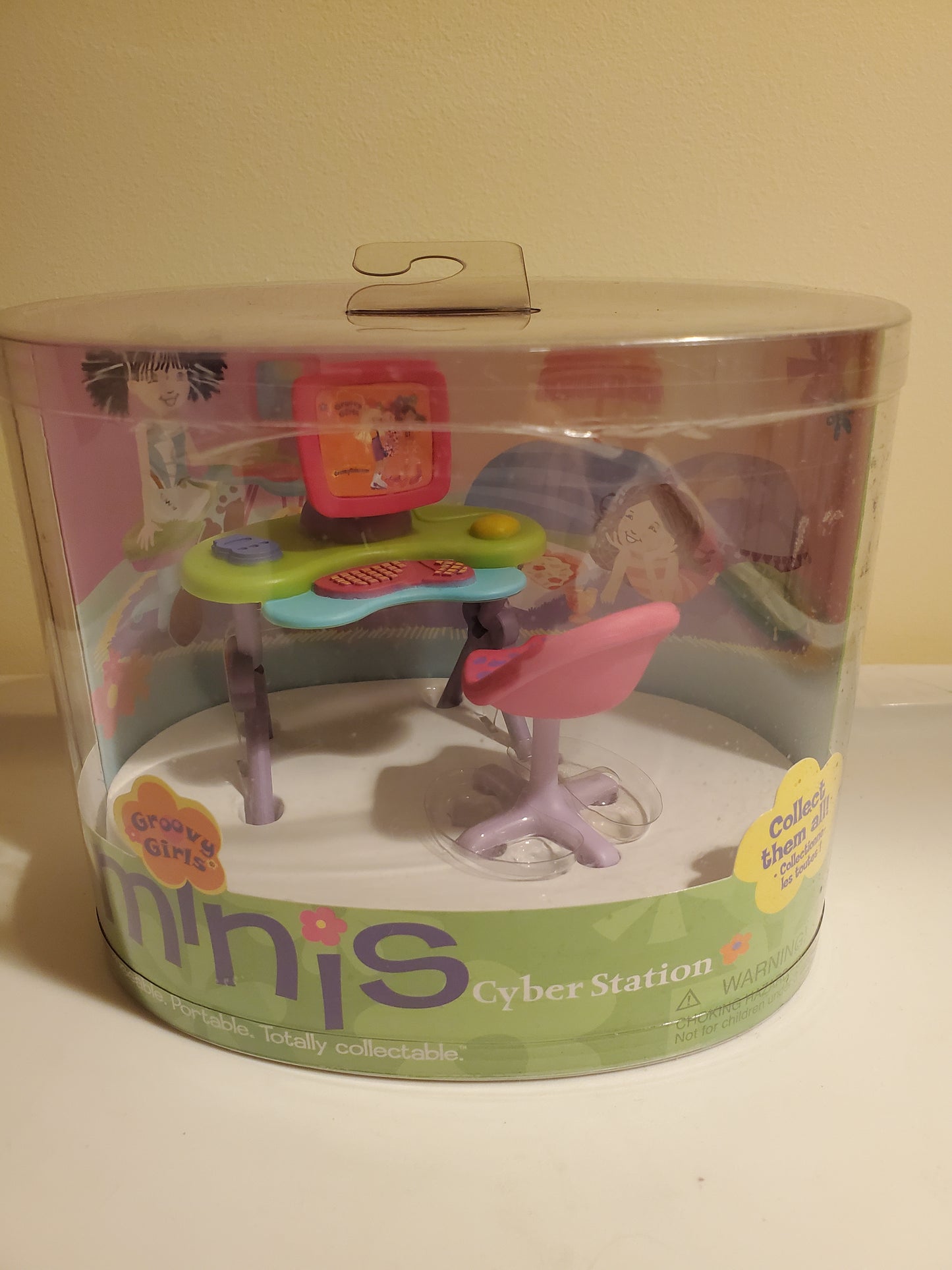 Cyber Station - mini playset - Groovy Girls 2004 - Mint in Box