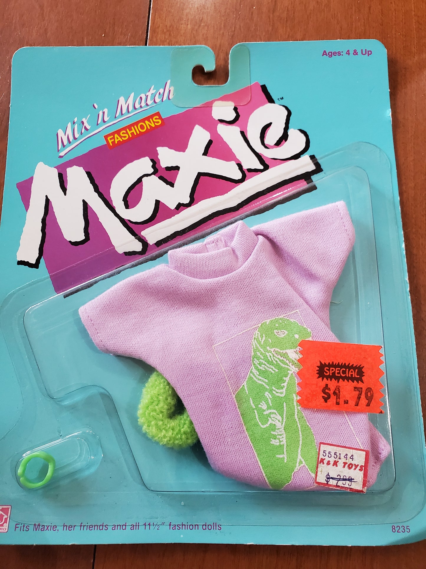 Maxie - Fashion - Mint on card - 1987 - Hasbro - Dinosaur