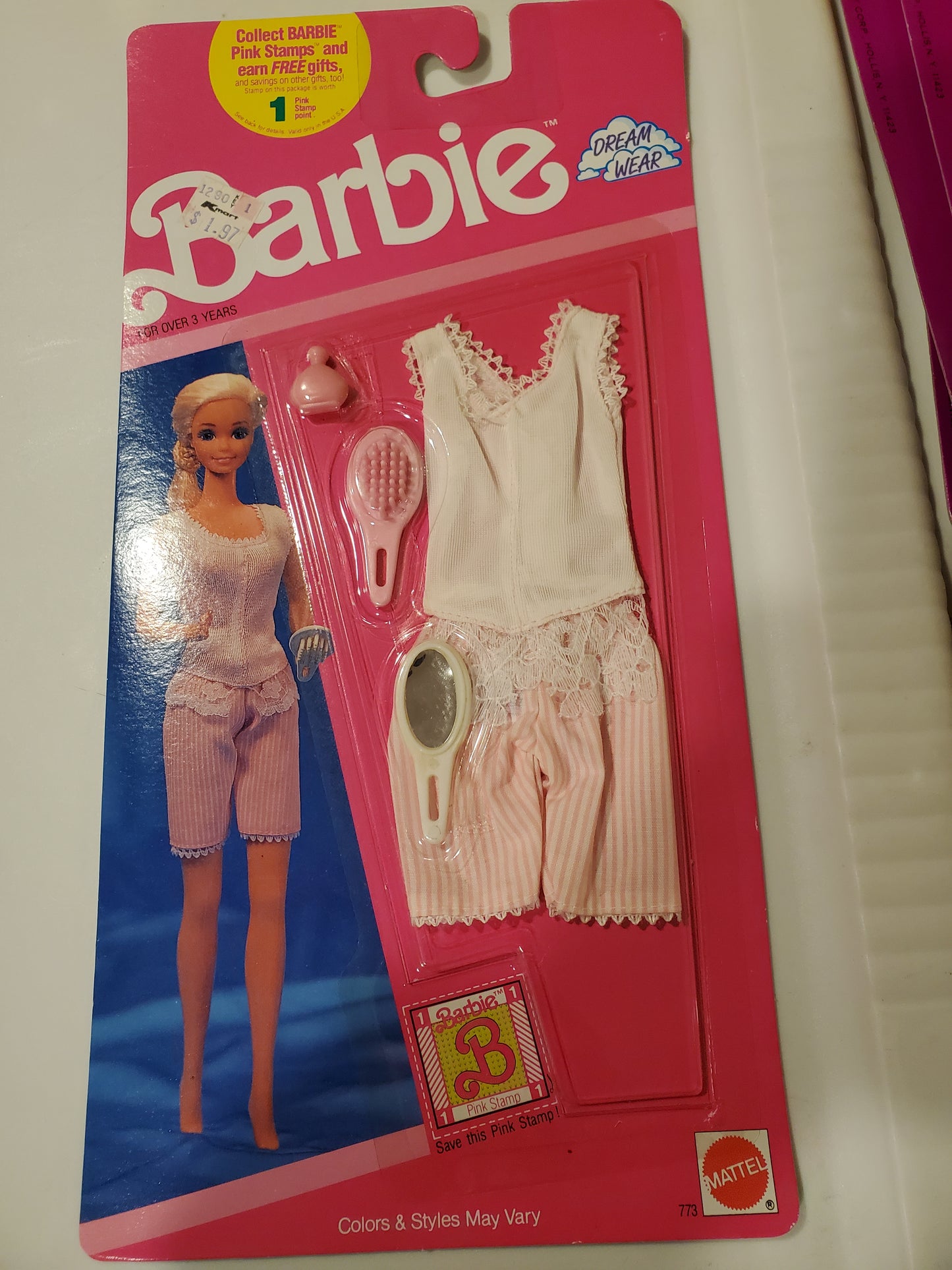 Dream Wear - Barbie Fashion - Pajamas - Mint on card - 1990