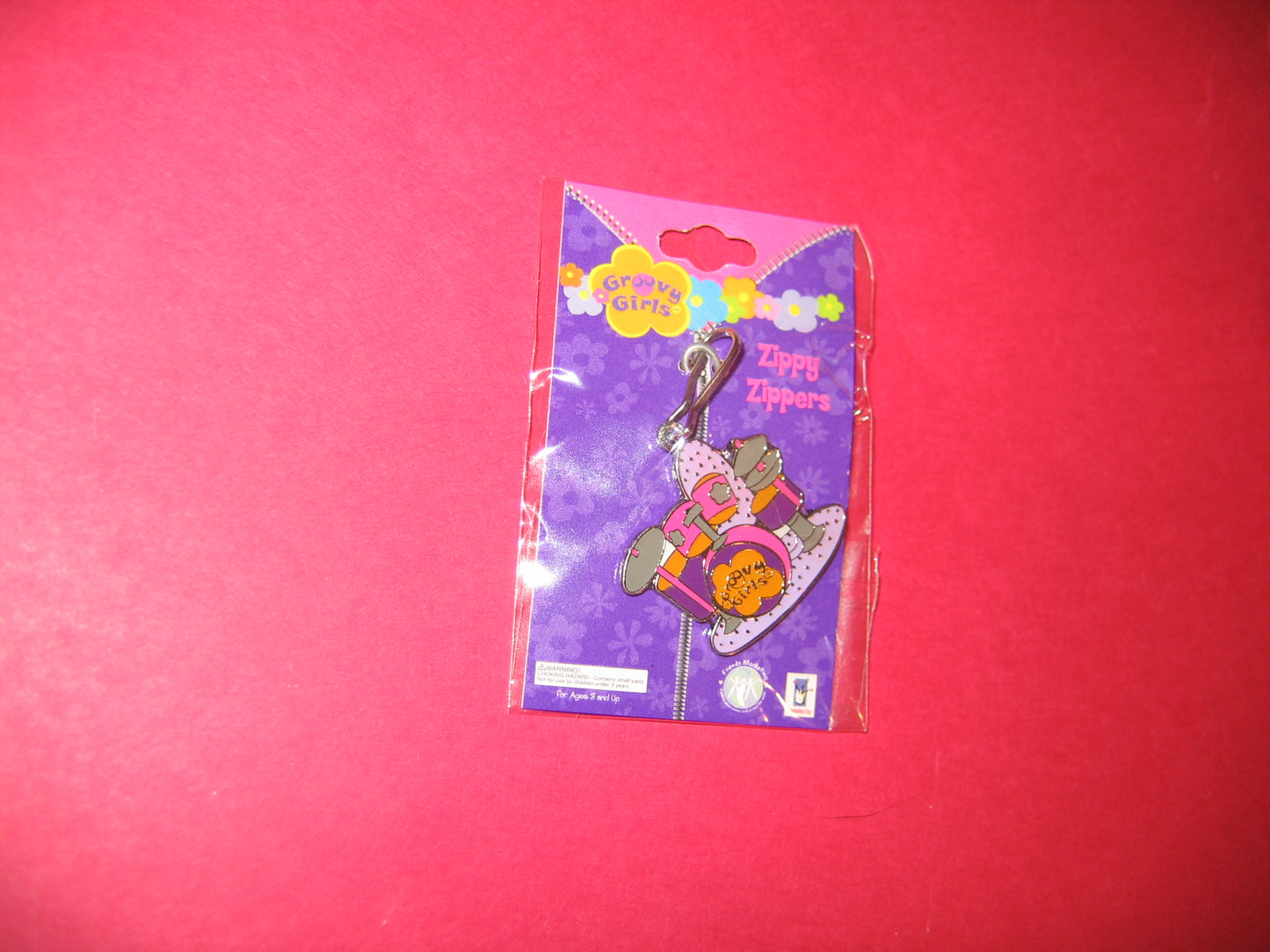 Zippy Zipper - Groovy Girls - Drum Roll Please Drum Set - Mint in Package Jewelry