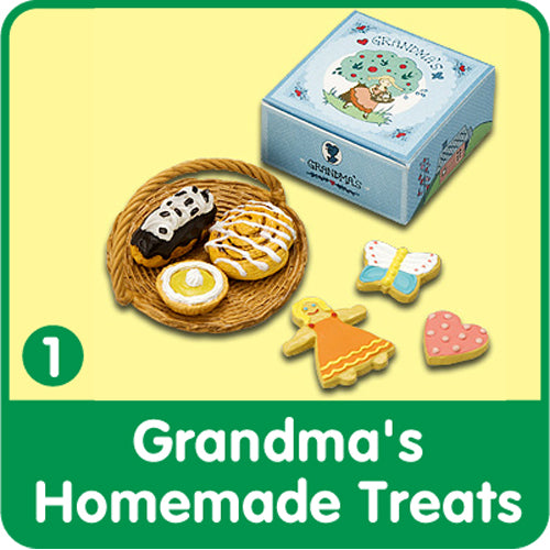 Re-Ment Bread & Butter #1 - Grandma's Homemade Treats - Mint in Package - Japan