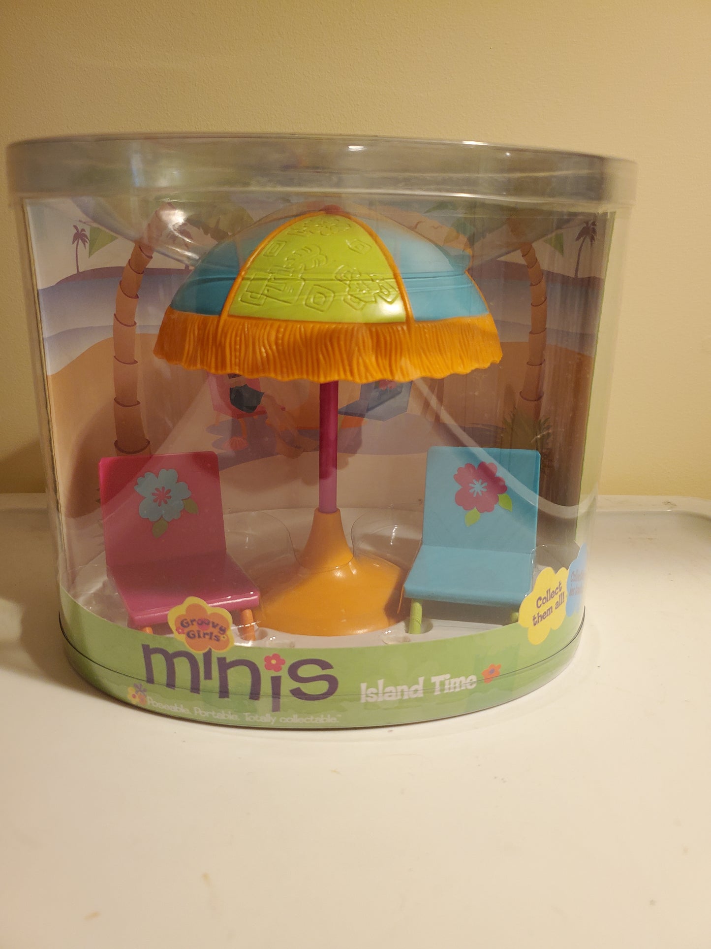 Island Time - mini playset - Groovy Girls 2005 - Mint in Box