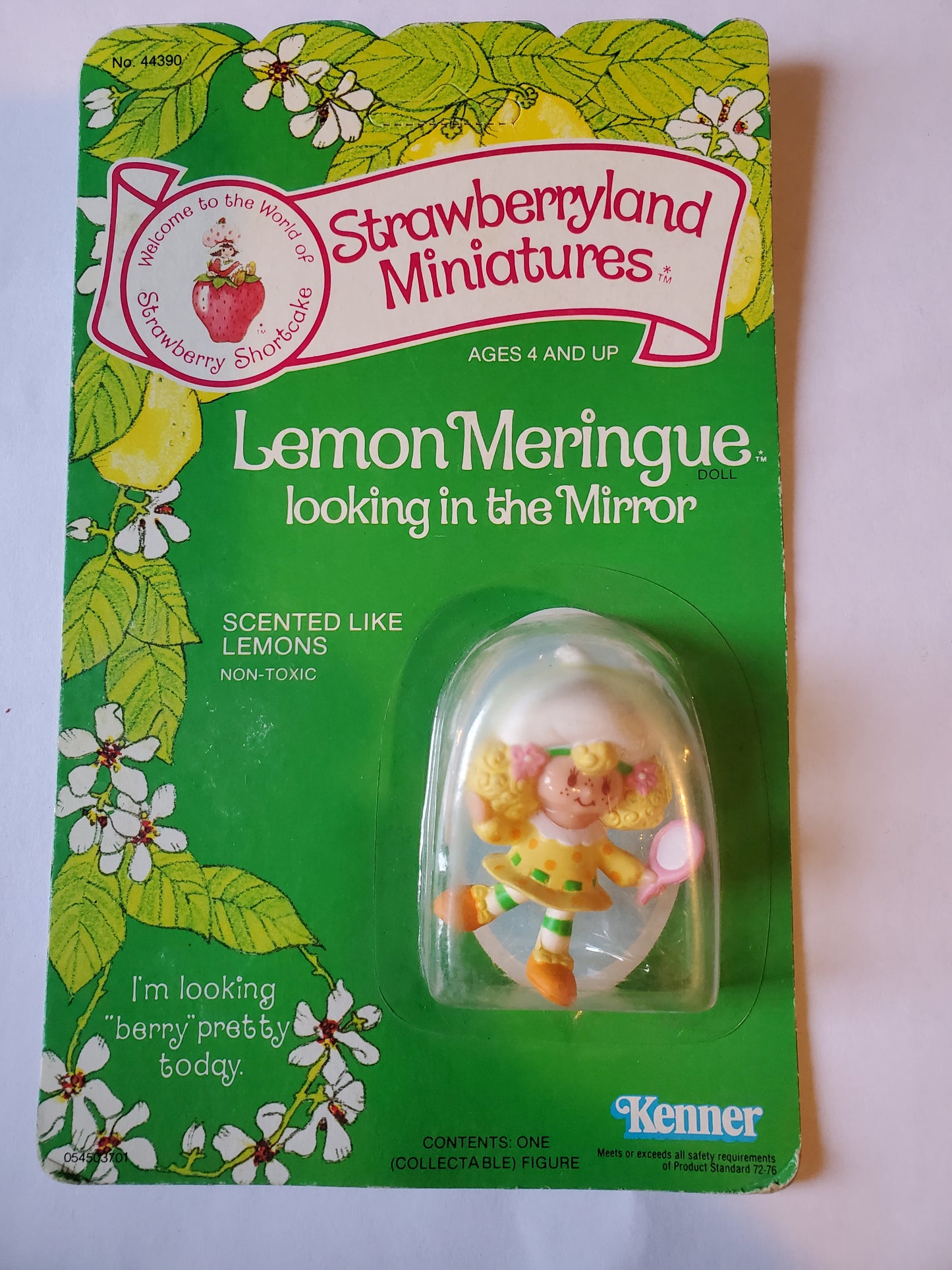 Strawberry Shortcake Mini Mint on Card - Lemon Meringue Looking in the Mirror