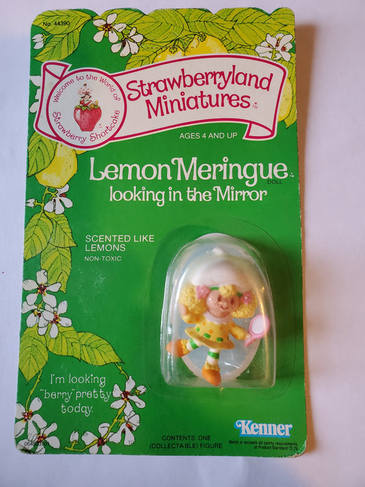 Strawberry Shortcake Mini Mint on Card - Lemon Meringue Looking in the Mirror
