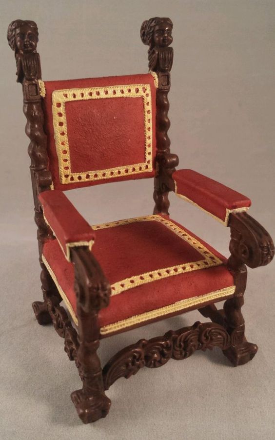 Mr. Vanderbilt - Take a Seat - Collectible Resin Chair - Mint in Box