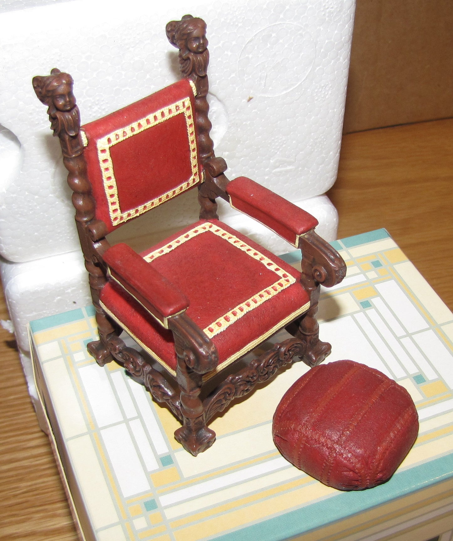 Mr. Vanderbilt - Take a Seat - Collectible Resin Chair - Mint in Box