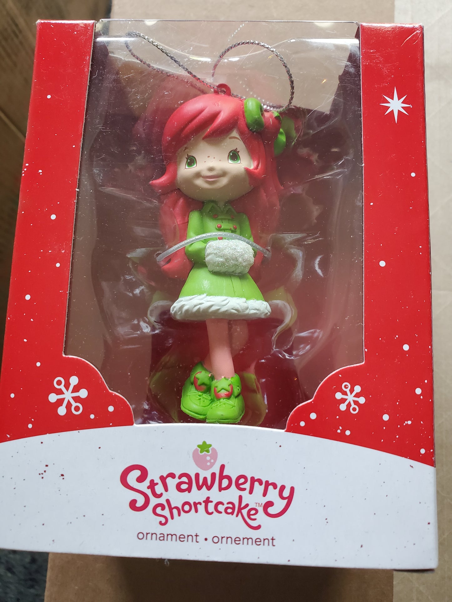 Ornament - Mint in Package 2000 - Strawberry Shortcake Christmas