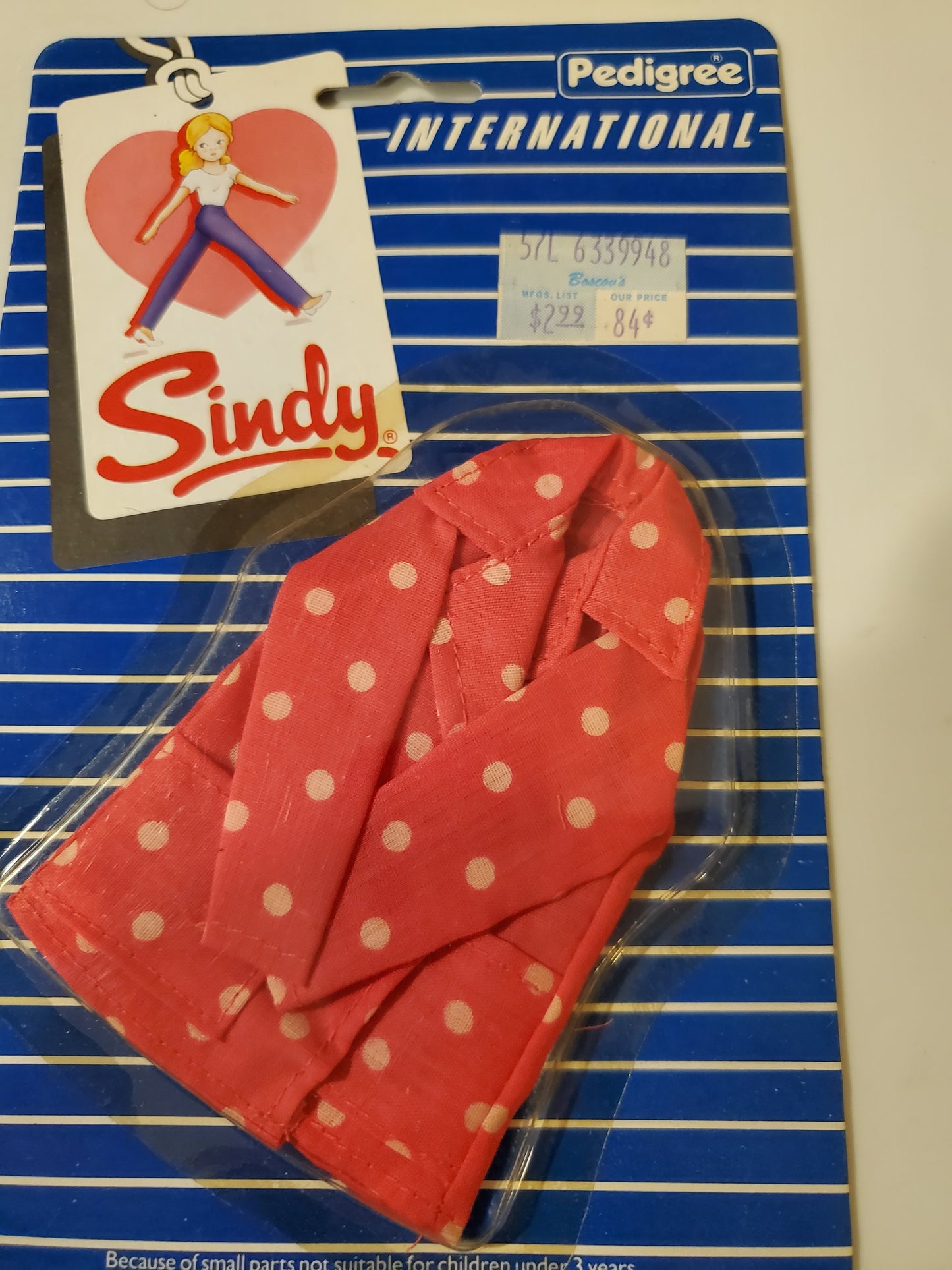 Sindy -Fashion - Mint in Package - Raincoat - by Pedigree