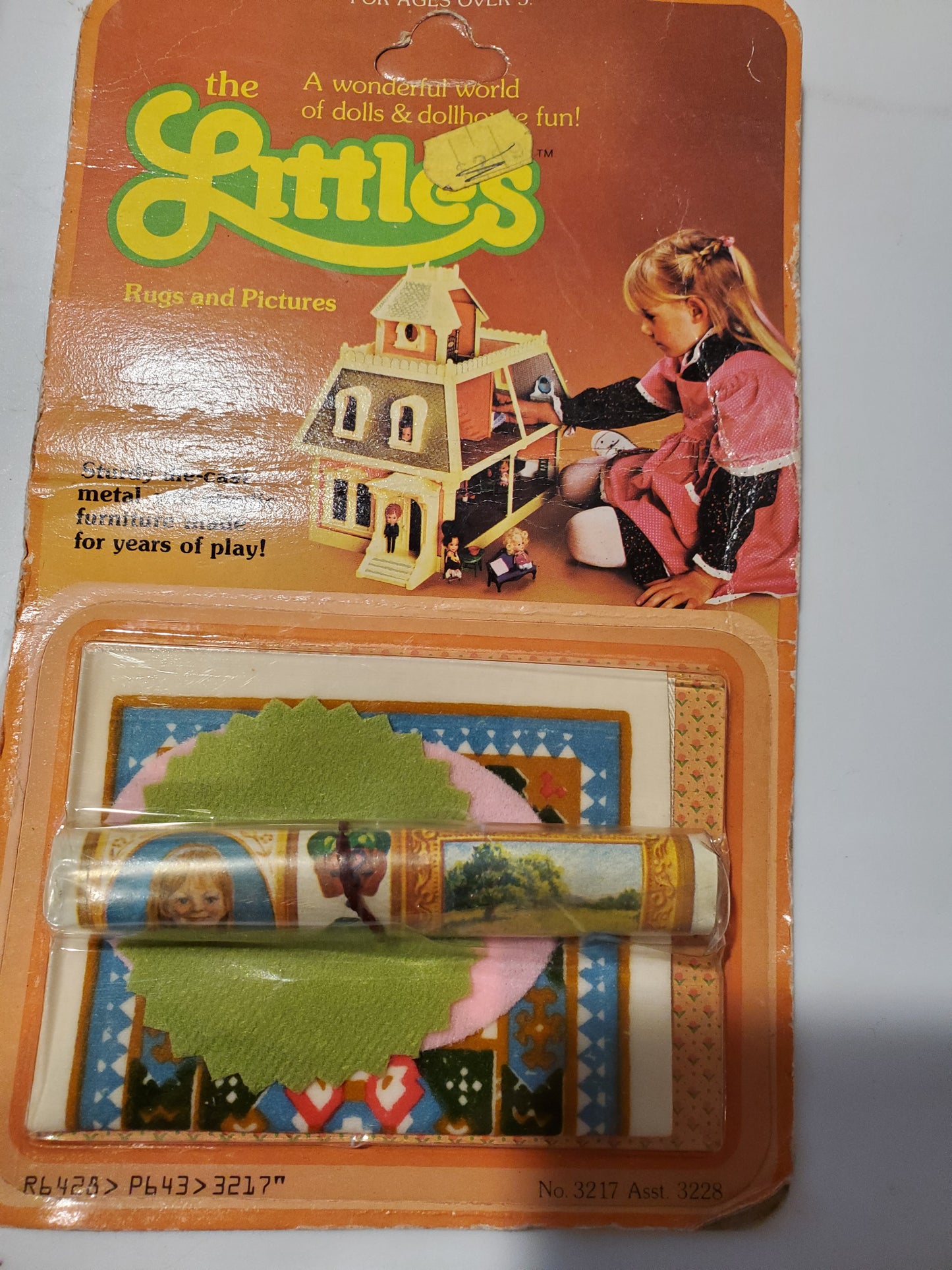 Littles by Mattel - Rugs - 1980's- Mint in Package