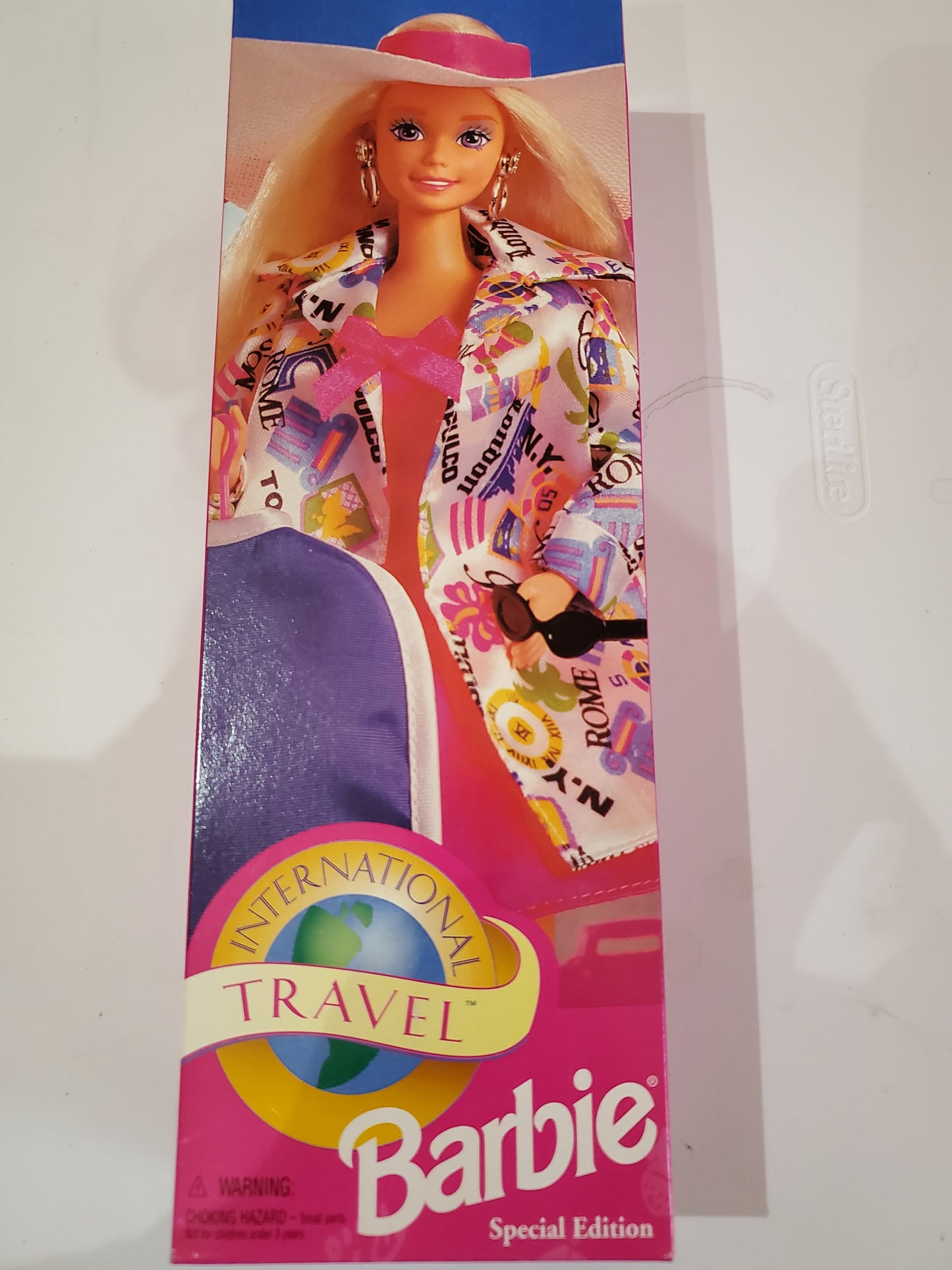 International Travel Barbie Doll Mint in Box - 1995