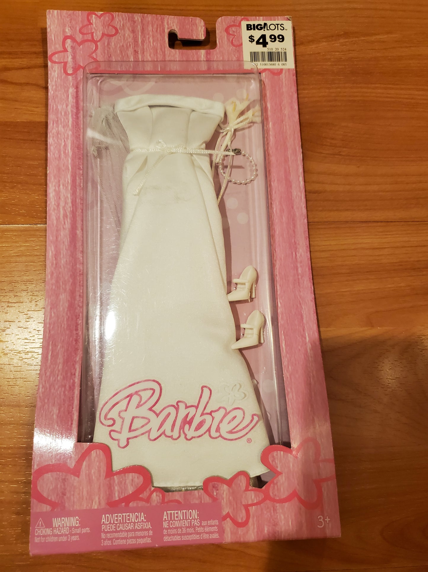 Wedding Fashion - Barbie - Mint on Card - Bridal - Strapless -  2005