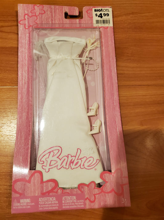 Wedding Fashion - Barbie - Mint on Card - Bridal - Strapless -  2005