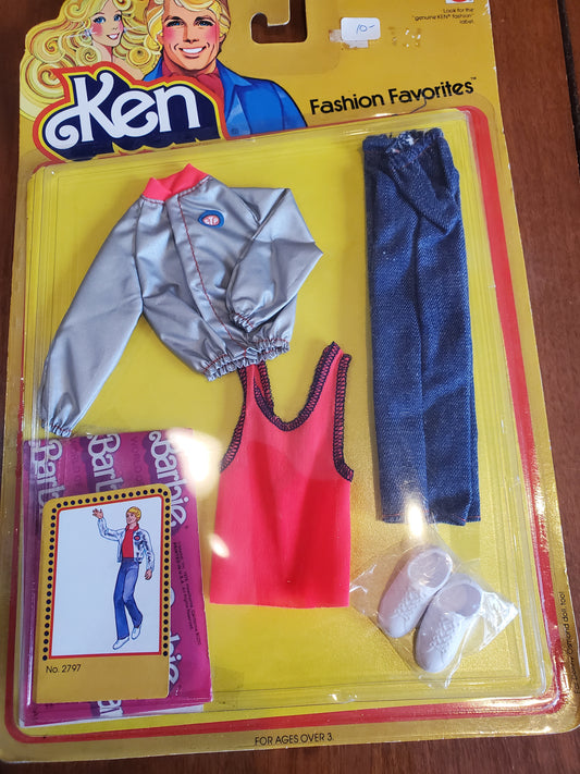 Fashion Favorites - Barbie Ken Fashion - Silver Jacket #2797 - Mint on card - 1978