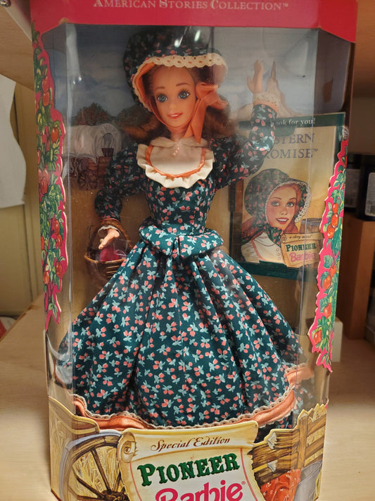 Pioneer Barbie Doll Redhead Mint in Box - 1994