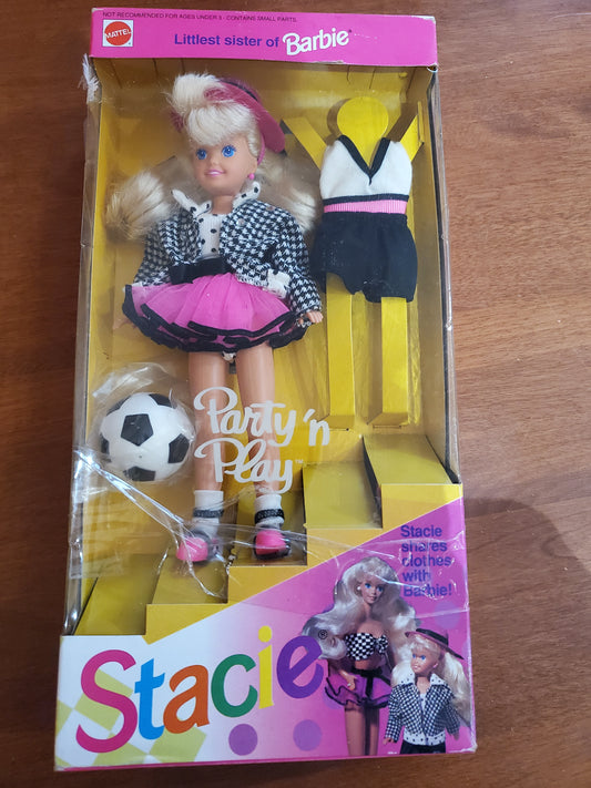 Stacie Party & Play - Barbie Doll Mint in Box - 1992