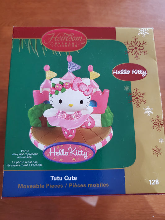 Hello Kitty Ornament - Tutu Cute - Mint in Box 2005