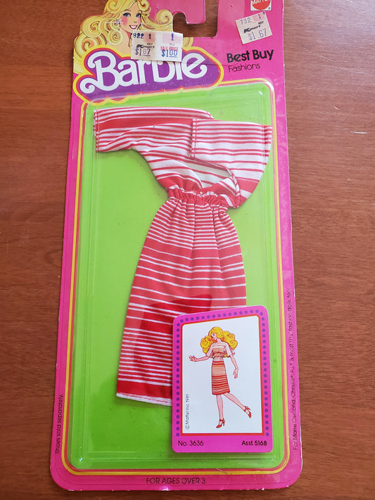 Best Buy Fashions - Barbie  Fashion - #3636 - Mint on card - 1978