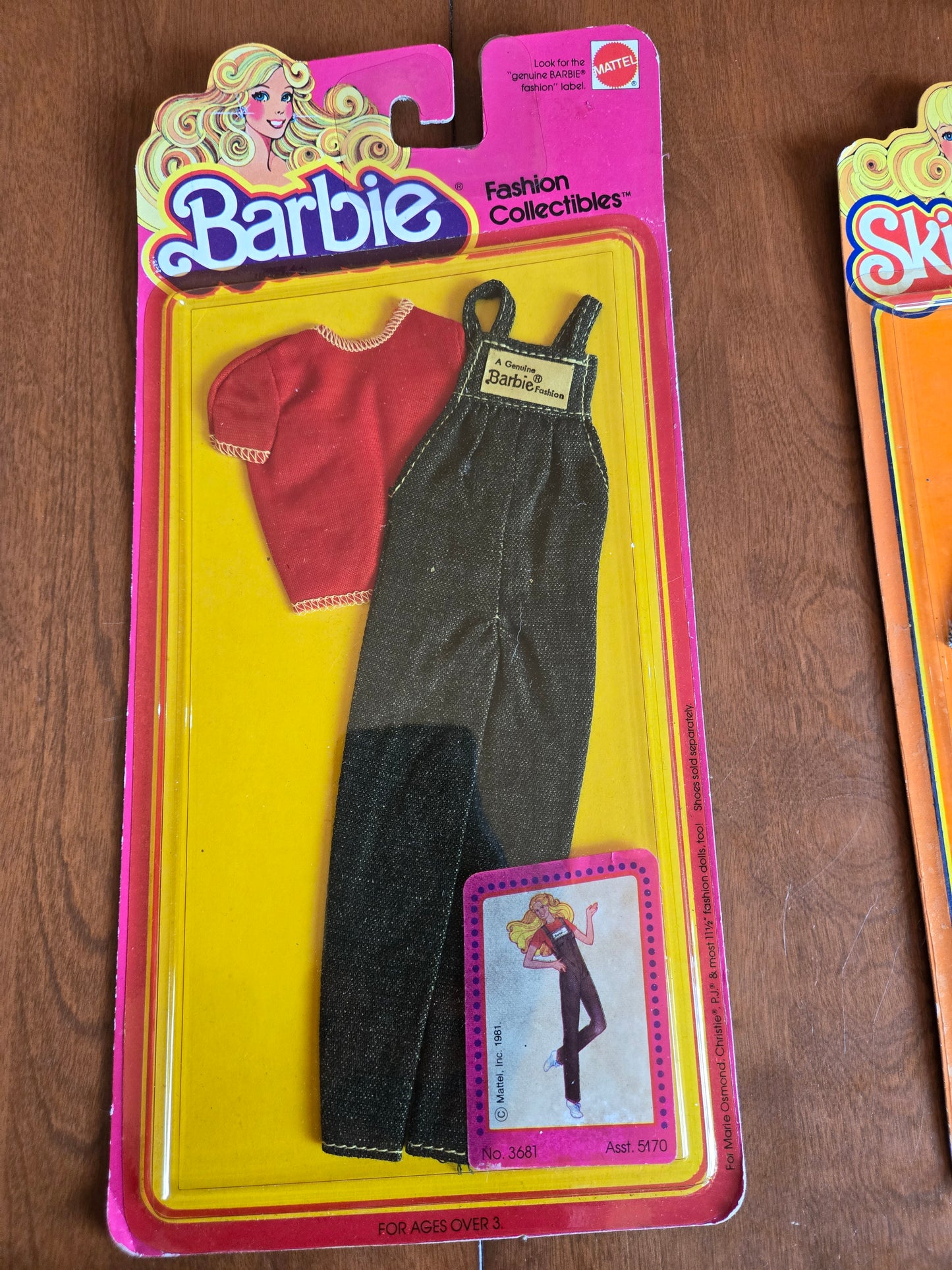 Fashion Collectibles - Barbie  Fashion - #3681 Mint on card - 1980