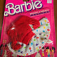 Bright & Breezy Fashions - Barbie  Fashion - red sweater - Mint on card - 1987