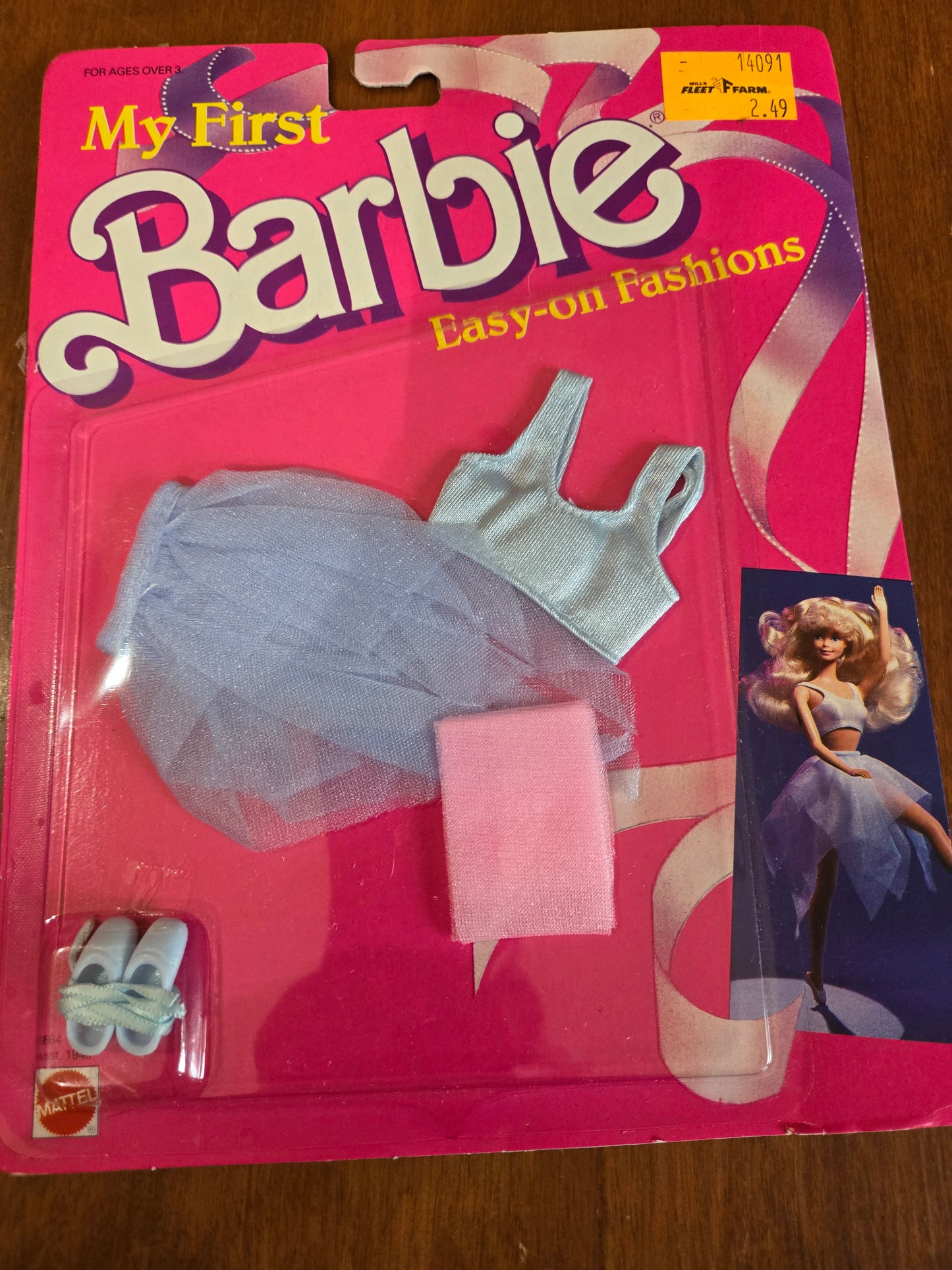 Easy On -  Barbie Fashion - #184 - Mint on card - 1988