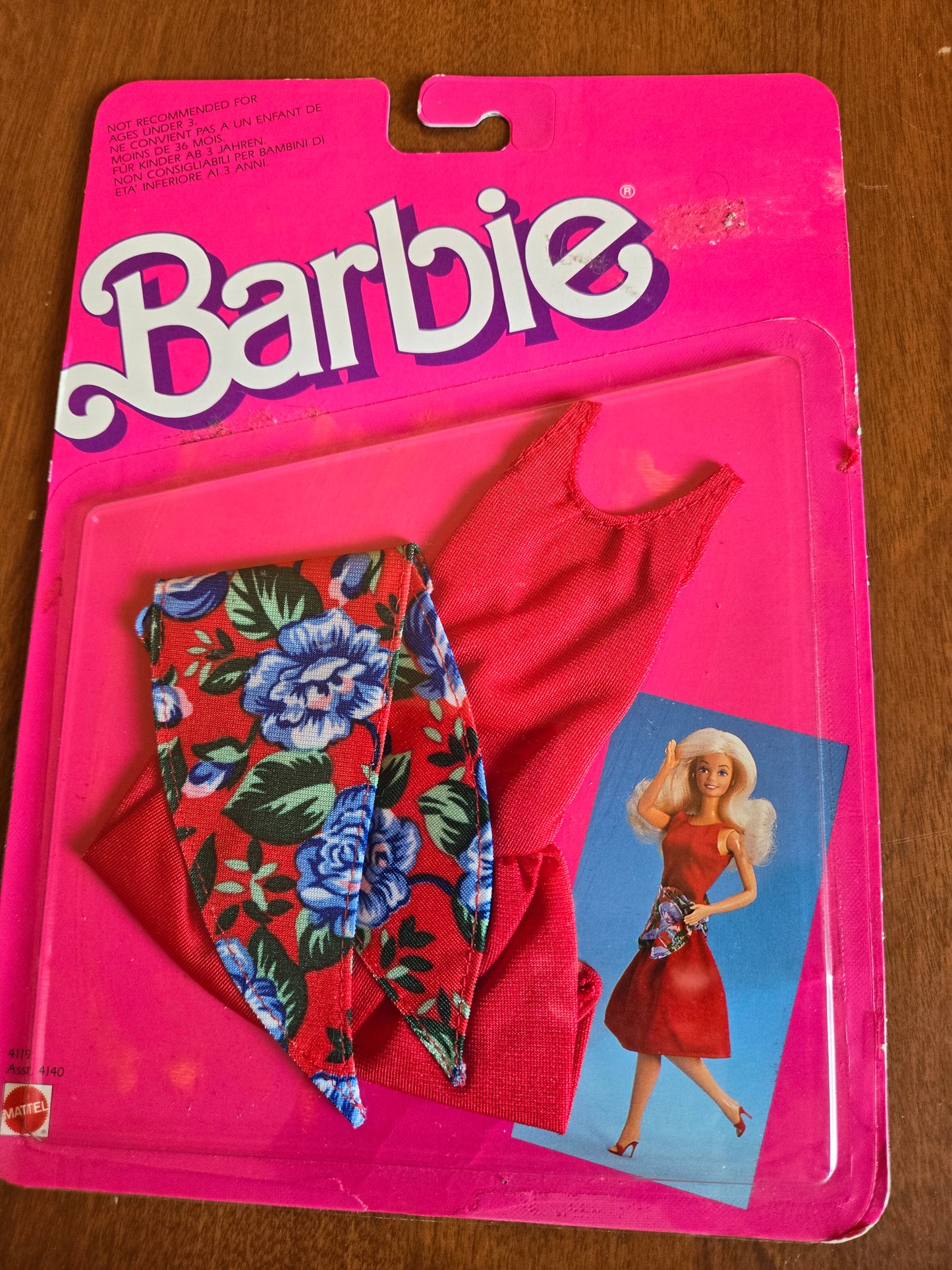 Pretty Choices - Barbie  Fashion - #4119 European Version Mint on card - 1987