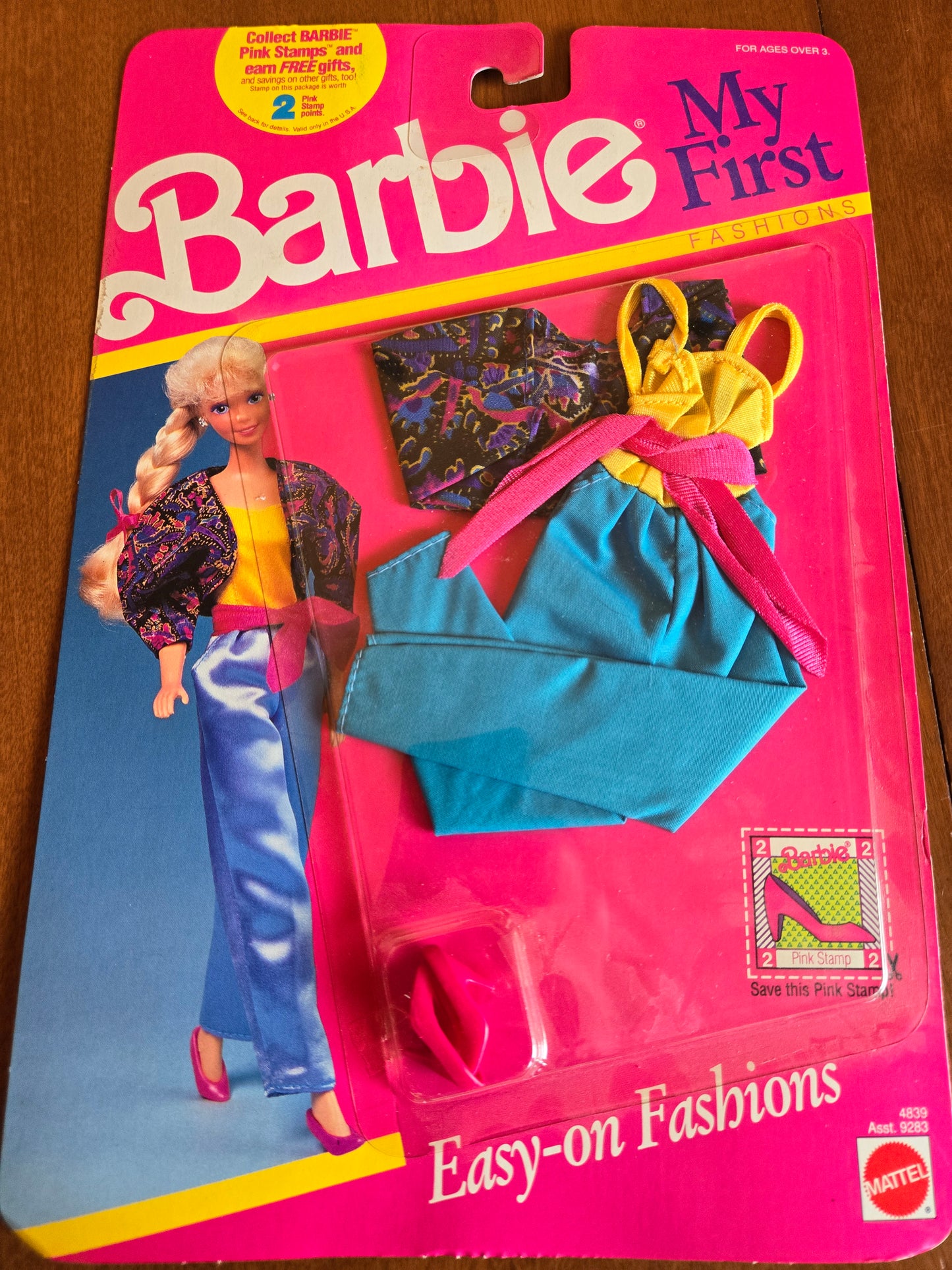 My First Fashion  Barbie  - Mint on card #4839 - 1990