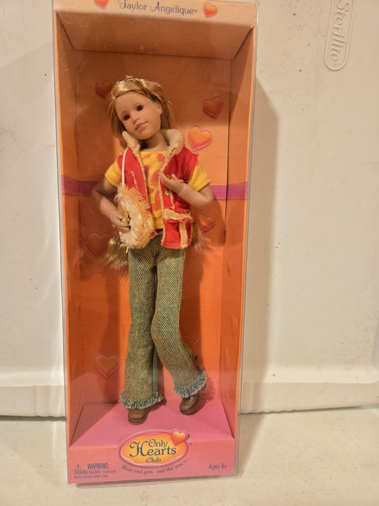 Only Hearts Club Doll - Taylor Angelique - Red Vest - Mint in Box