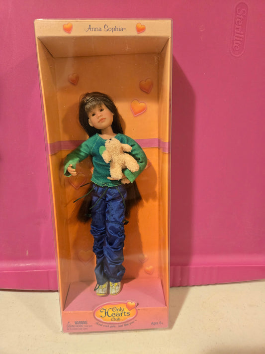 Only Hearts Club Doll - Anna Sophia - Purple Pants -  Mint in Box