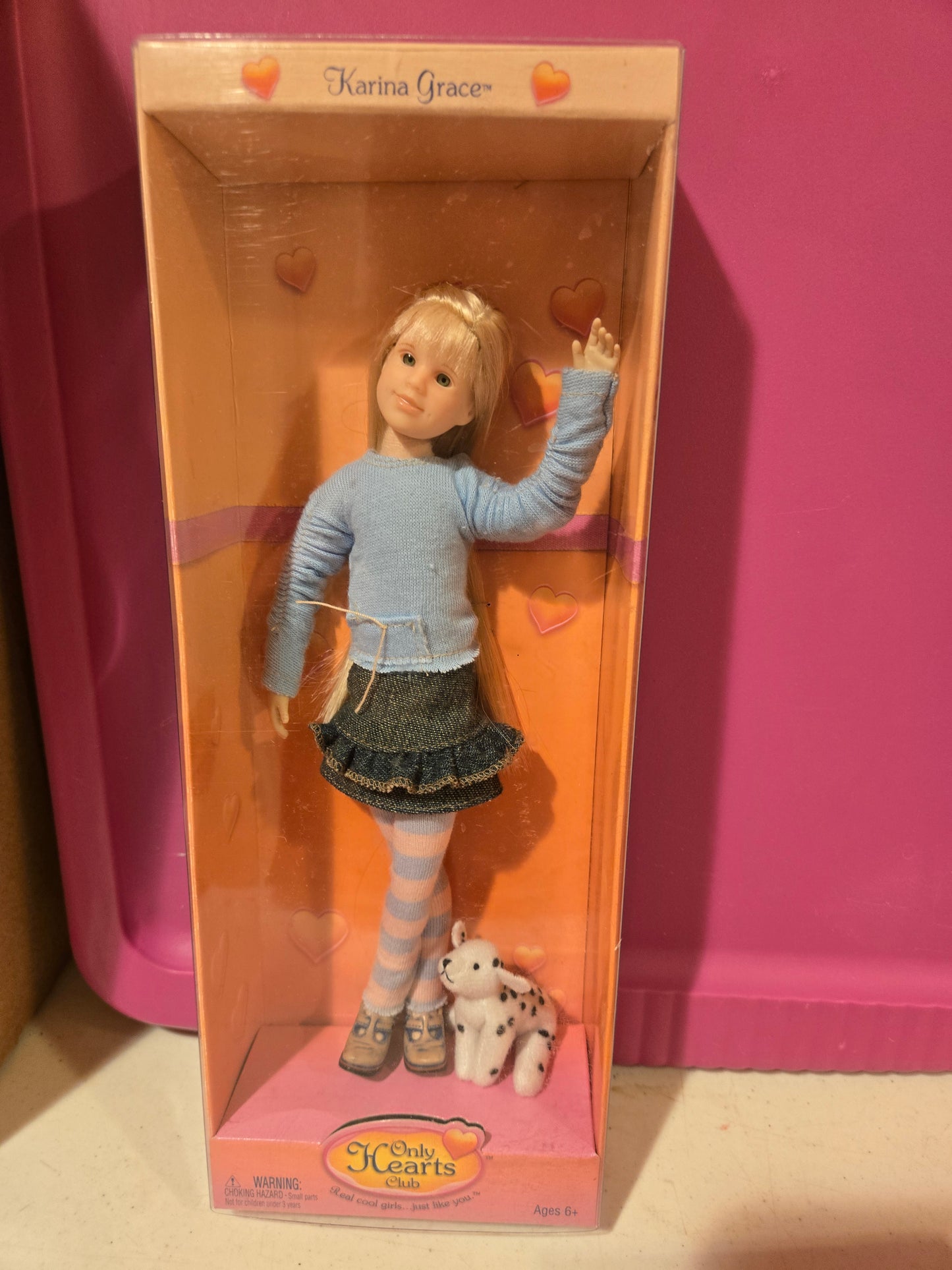 Only Hearts Club Doll - Karina Grace - Pet, Denim Skirt - Mint in Box