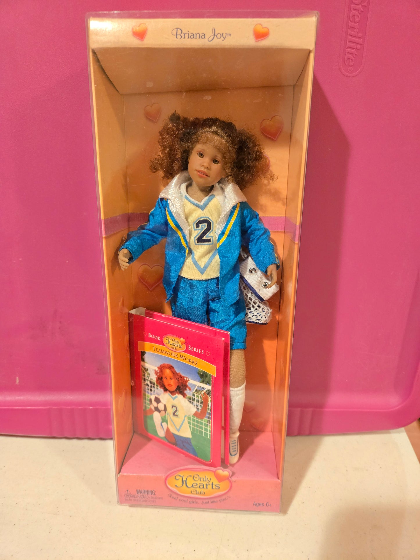 Only Hearts Club Doll - Briana Joy -Sports theme Mint in Box