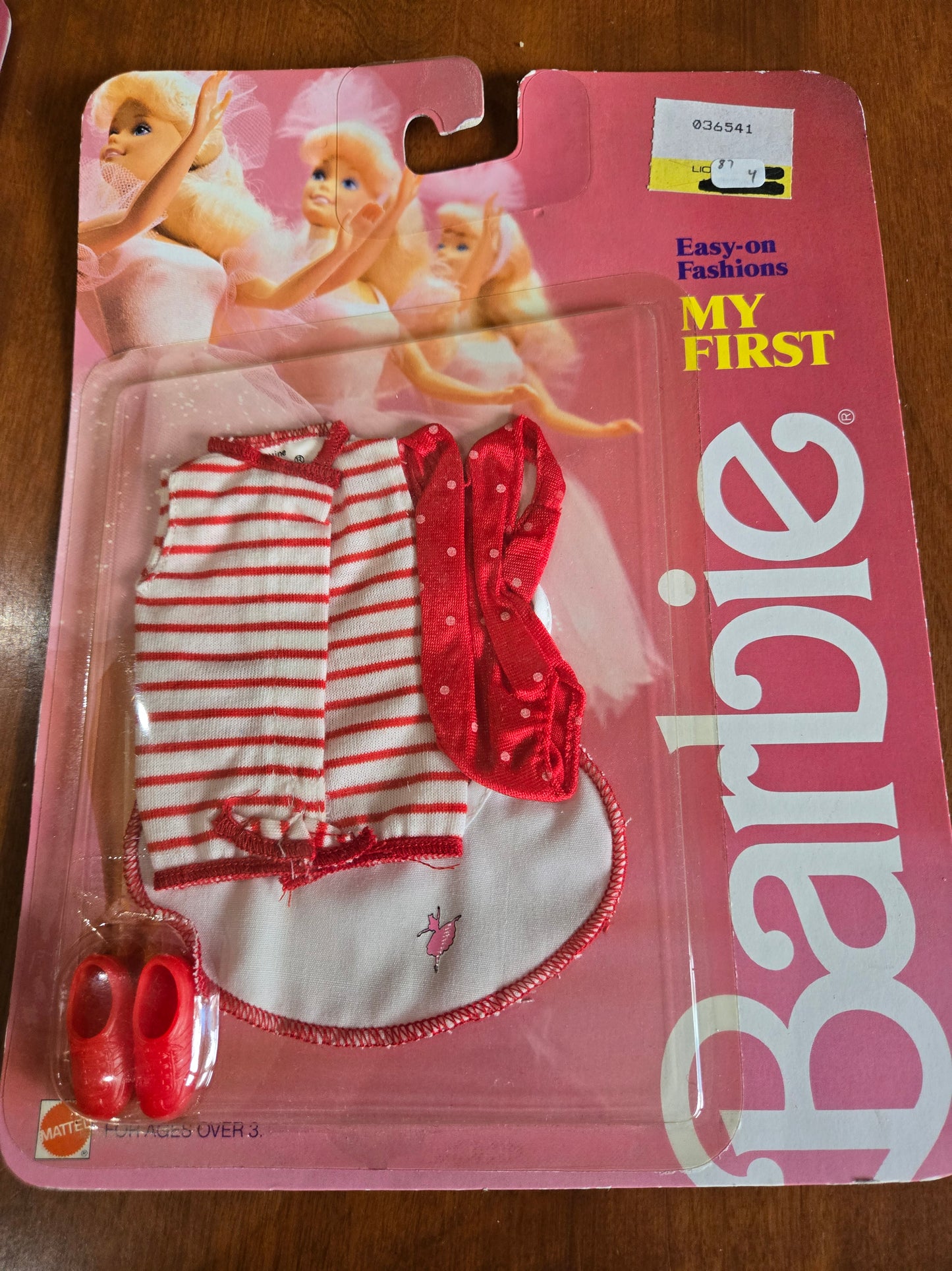 My First Easy On Barbie Fashion -#4581 - Mint on card - 1987