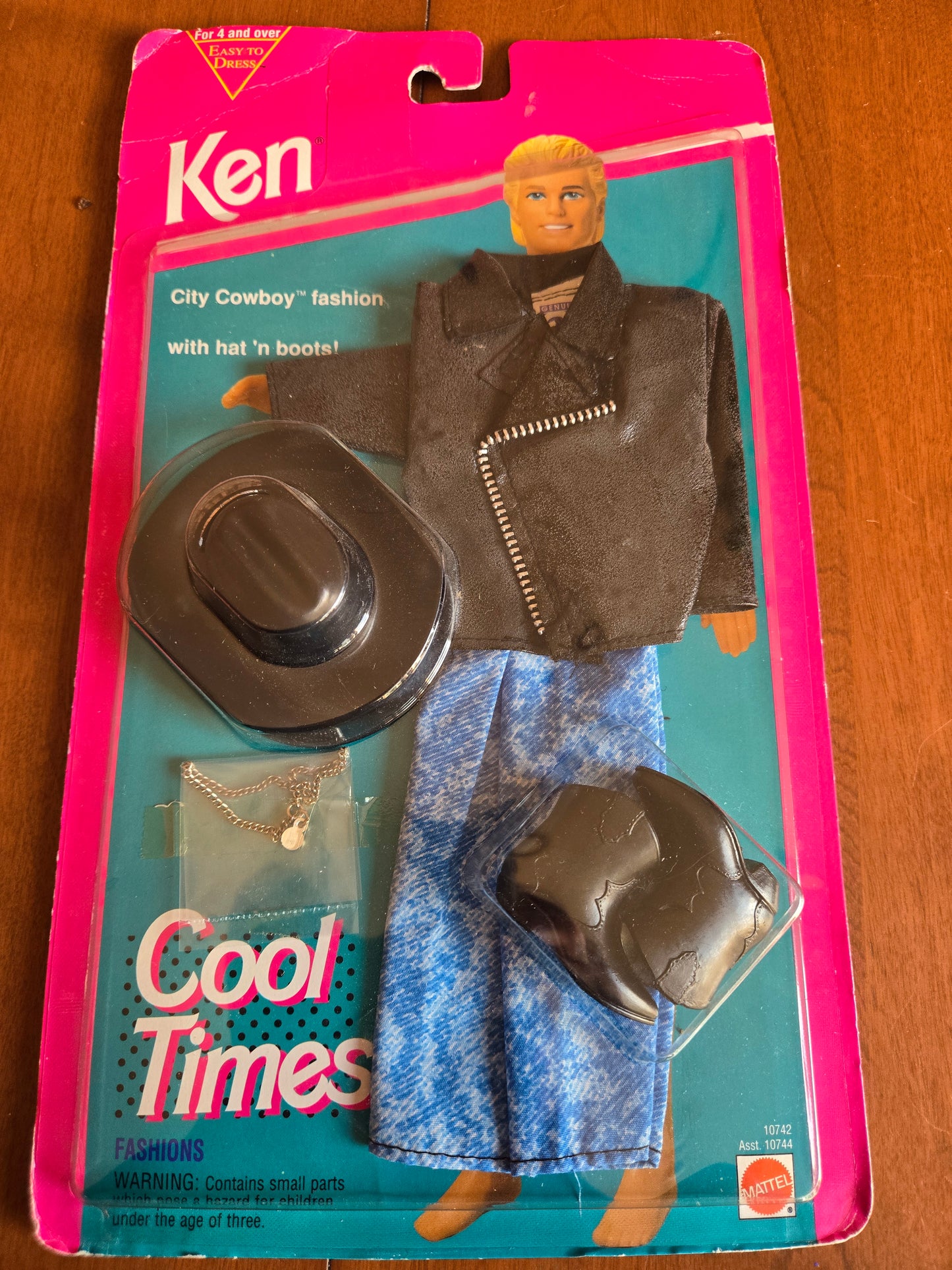 Cool Times Ken  Fashion  Cowboy Hat 'n Boots - Barbie -  Mint in box - 1993