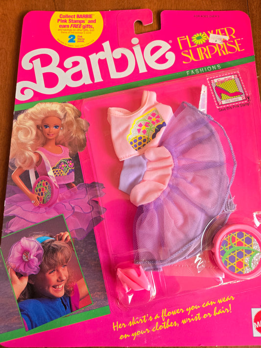 Flower Surprise Fashion  Barbie  - #5934 - Mint on card - 1990
