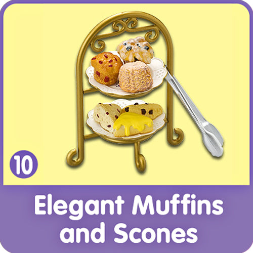 Re-Ment Bread & Butter #10 - Elegant Muffins & Scones -  Mint in Package - Japan