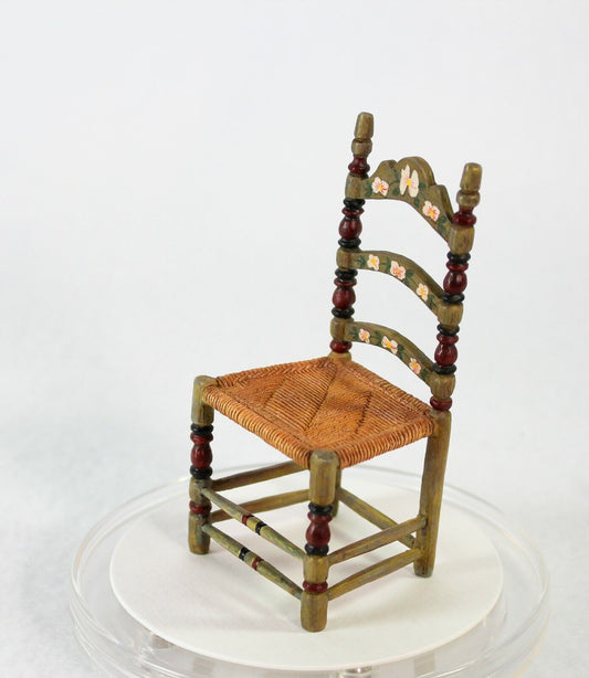 Folkloric - Take a Seat - Collectible Resin Chair - Mint in Box