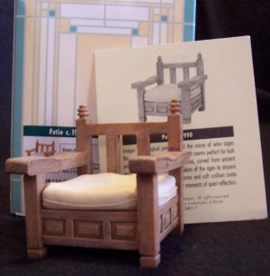 Patio- Take a Seat - Collectible Resin Chair - Mint in Box