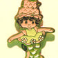 Strawberry Shortcake Jewelry - Enamel Pin - Lime Chiffon -  Mint old store stock - 1980's