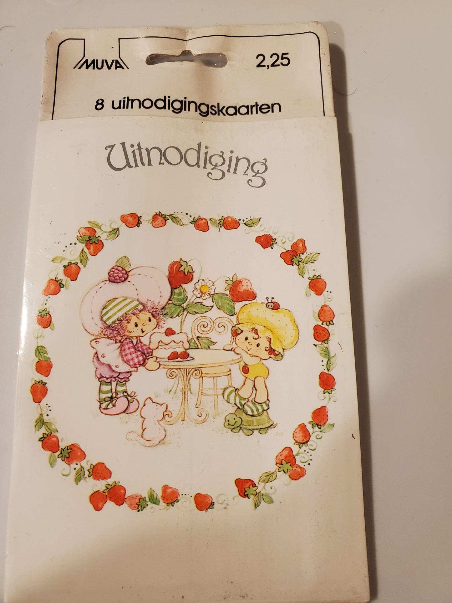 Stationary - Mint in Box - Strawberry Shortcake - Foreign - Denmark?